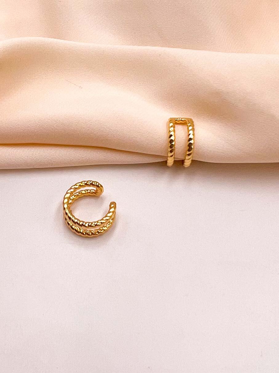 EARCUFF LASO DORADO