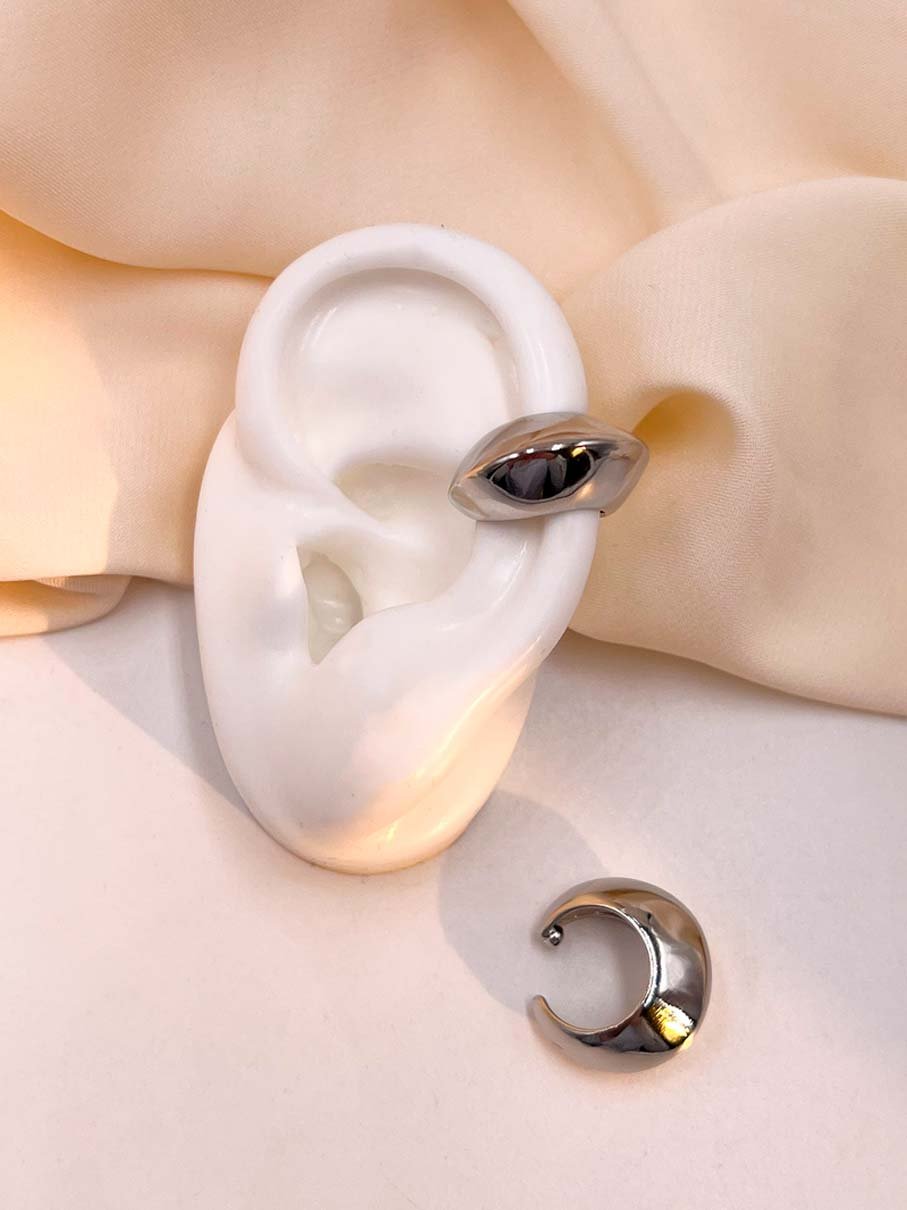 EARCUFF MEDIA LUNA DORADA