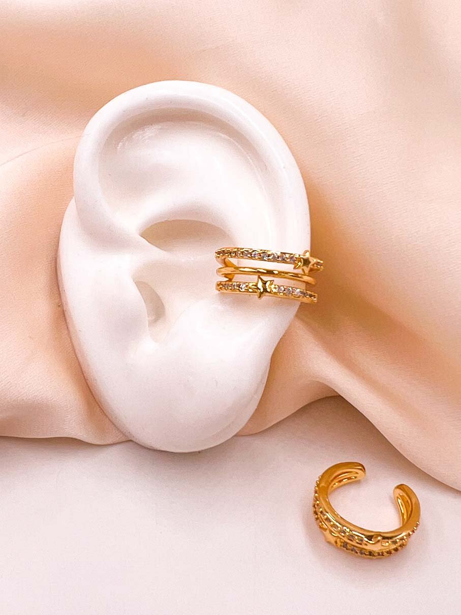 EARCUFF ESTRELLA DORADO