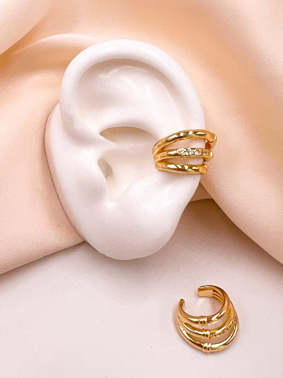 EARCUFF ZIRCON AL CENTRO